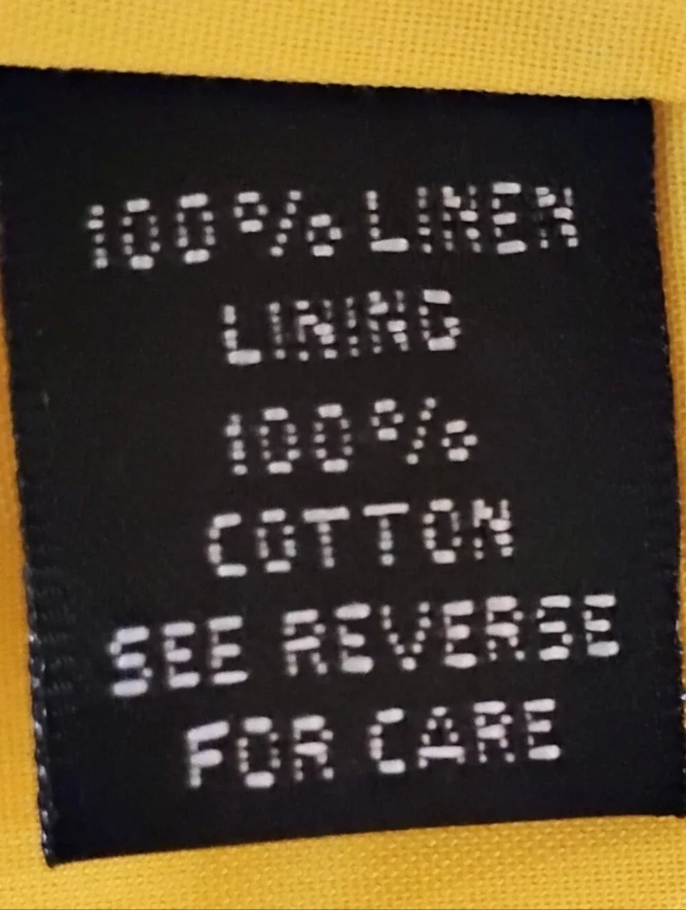 LEMON WOVEN LINEN RETRO DRESS - Picture 3 of 10
